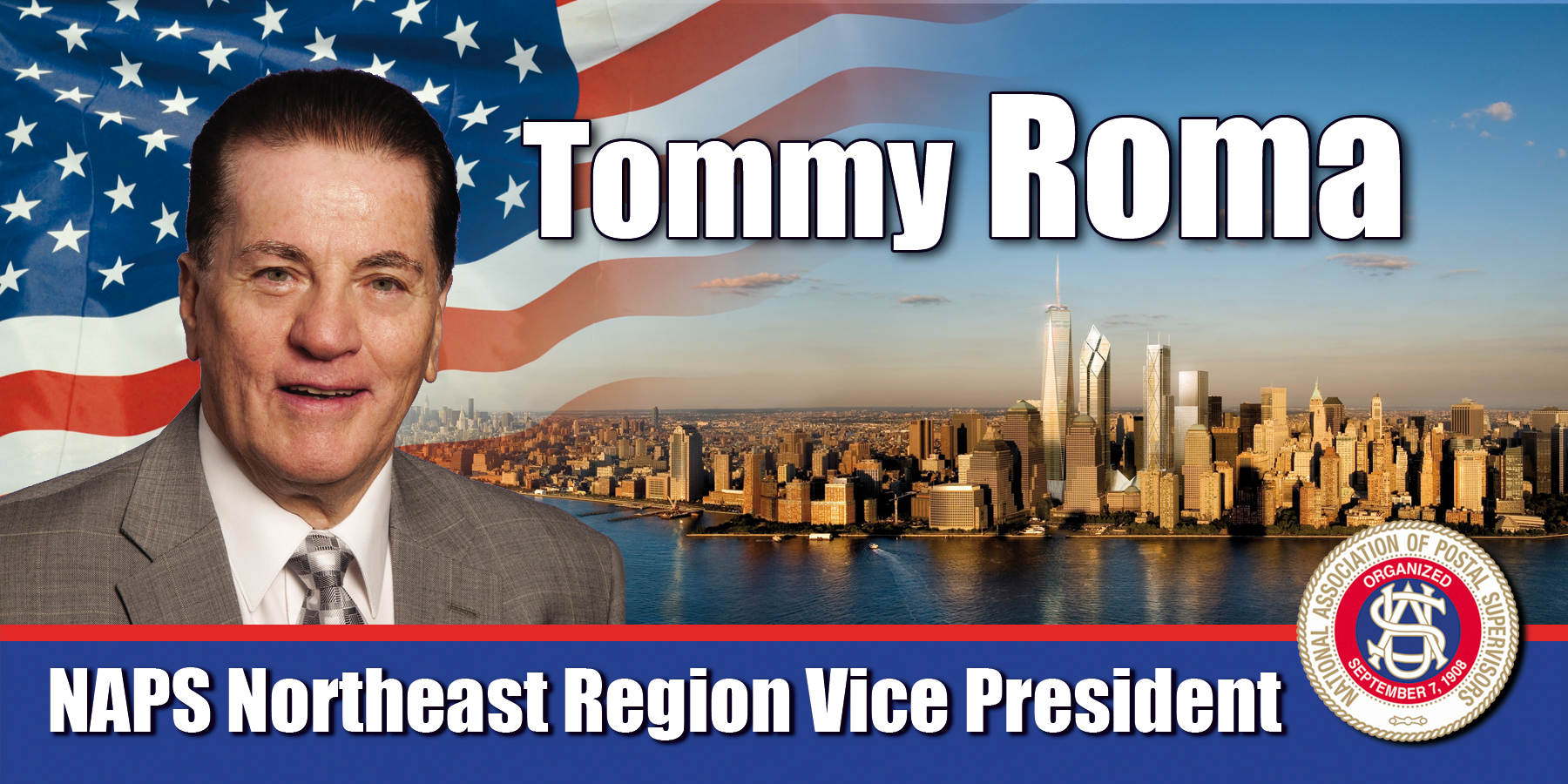 Re-election Banner