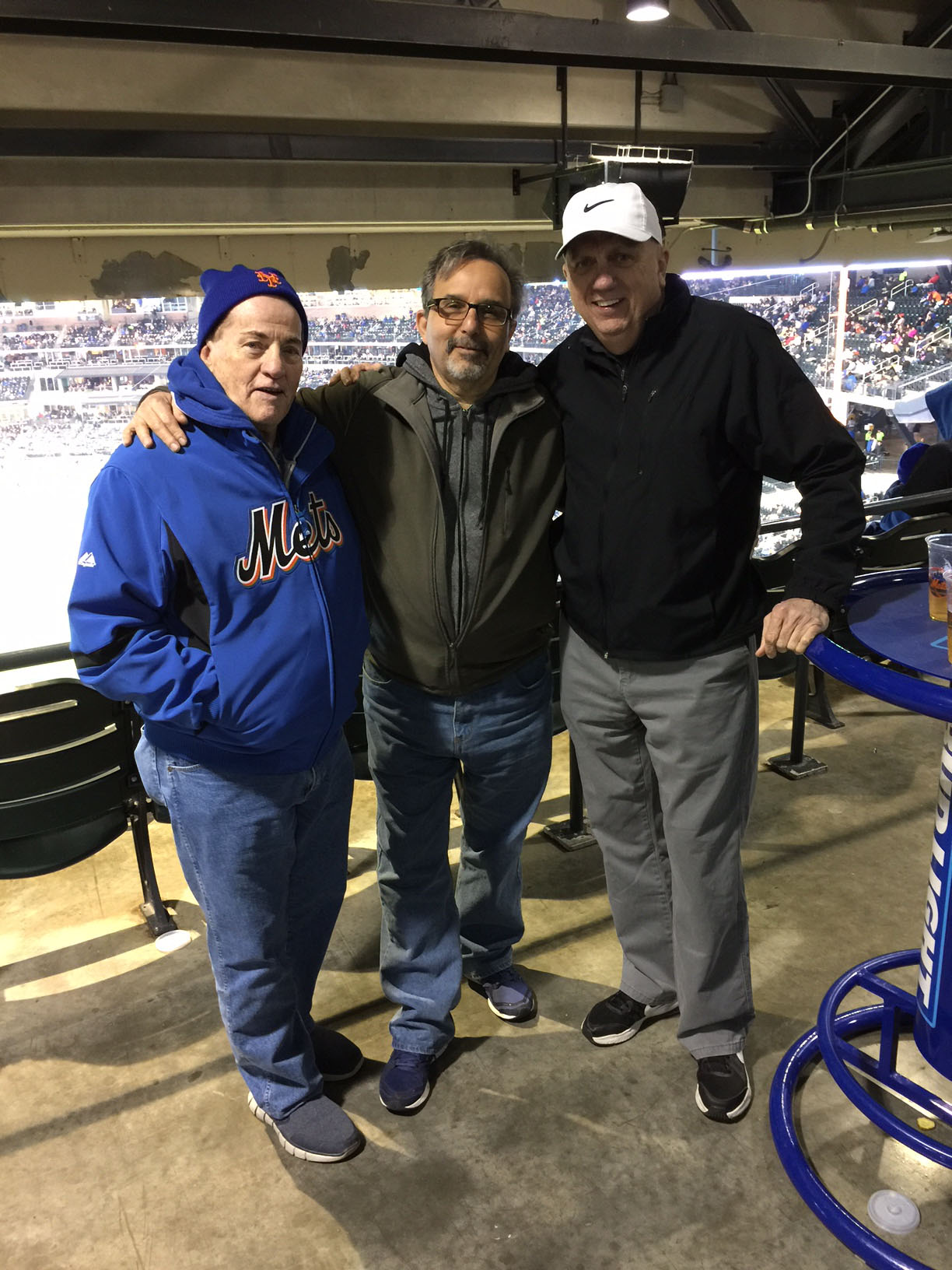 Chilling with Friends from Branch 100 at Citi Field