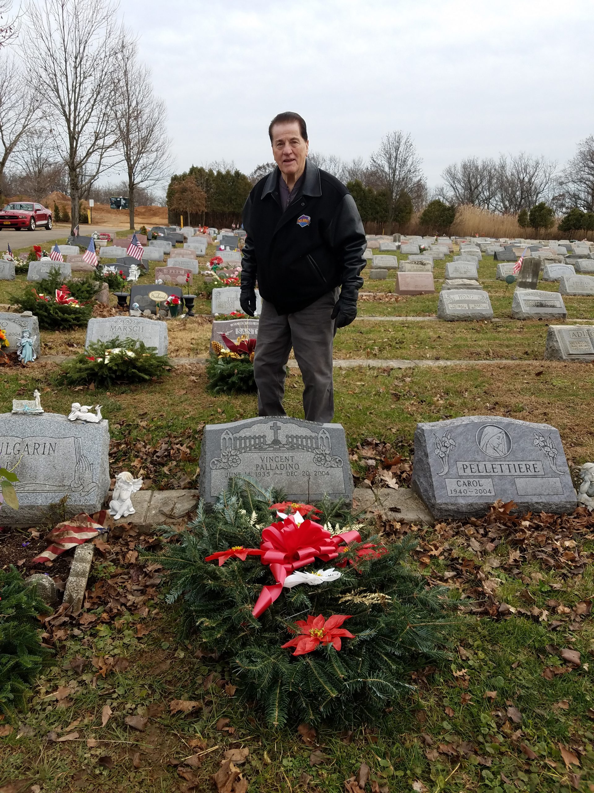Tommy Roma Making Annual Christmas Visit to President Vince Palladino’s Grave Site