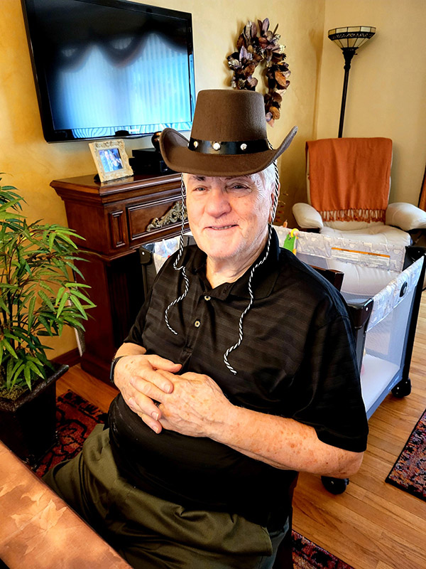 Cowboy Hat for Grandson Tommy