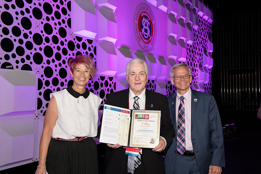 Tommy Awarded Website Winner at the 2021 National Convention