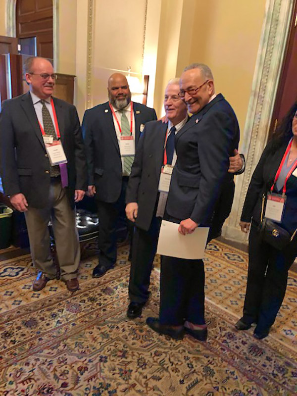 Visit with Senator Chuck Schumer