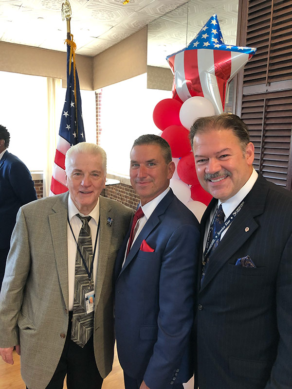 Installation of Brooklyn Postmaster John Tortorice at Fort Hamilton Officers Club with Tommy & Dee 8-26-22